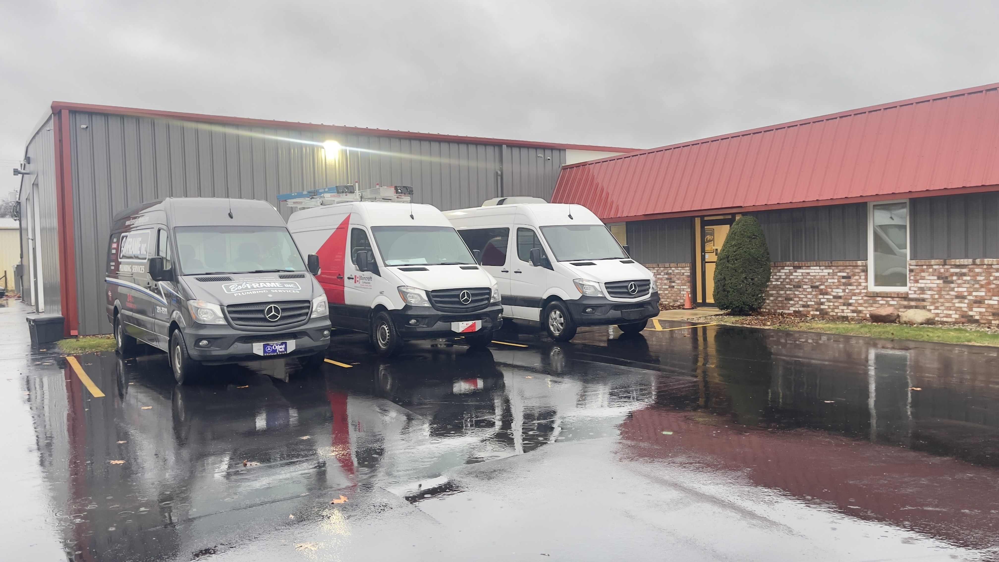 Sprinter fleet vehicles prepared for service